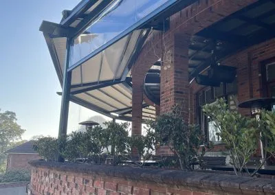 retractable patio roofing